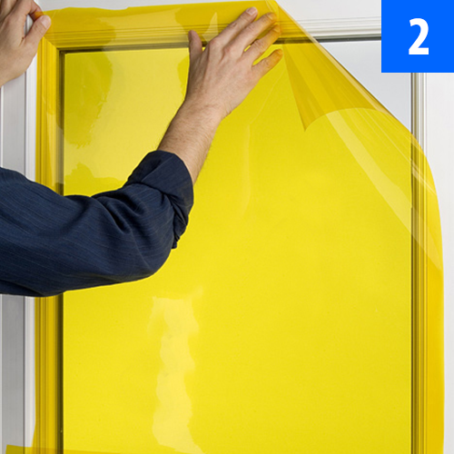 Navodilo za aplikacijo folije na steklo - odrez folije na dimenzijo