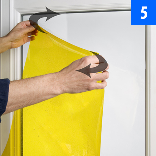 Navodilo za aplikacijo folije na steklo - namestitev folije