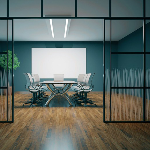 INT 606 Frosted thick curves film