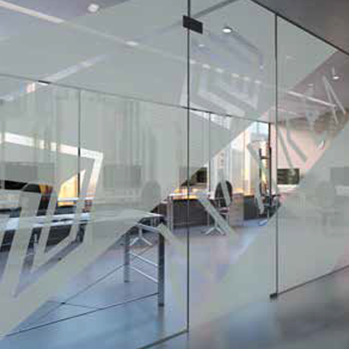 peskane folije za dekoracijo zastekljenih pisarniških prostorov