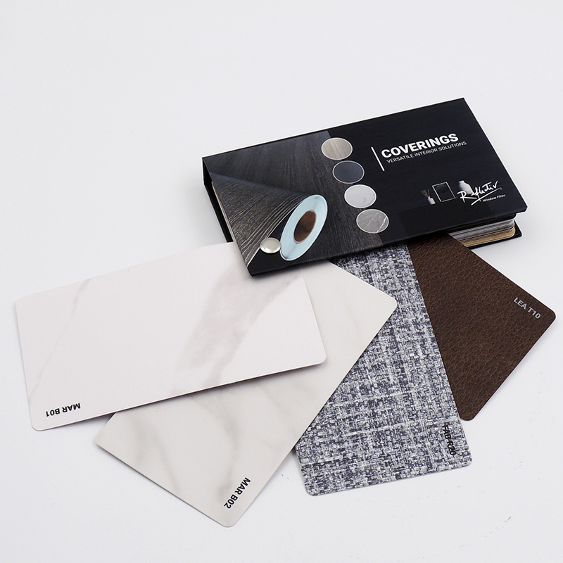 Cover folije v emitaciji marmorja, tekstila in usnja (MAR, FAB in LEA)