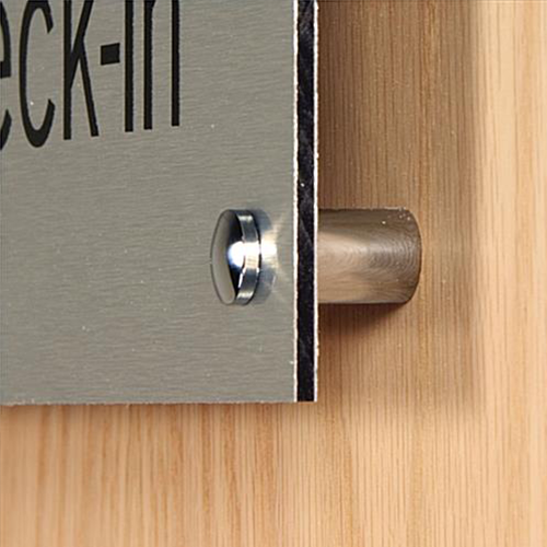 Pritrditev Combond plošč z okrasnimi vijaki