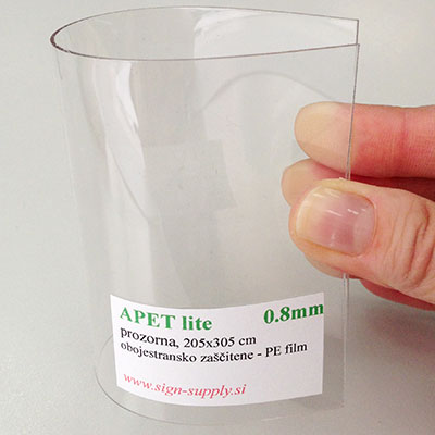 Lumex A plošče so tanke, zelo fleksibilne in težko lomljive.