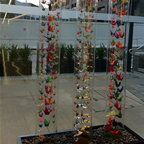 cevi iz pleksi stekla - zunanji elementi za dekoracije