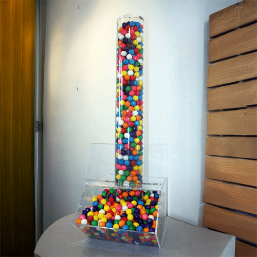 cevi iz pleksi stekla - kot shramba za izdelke