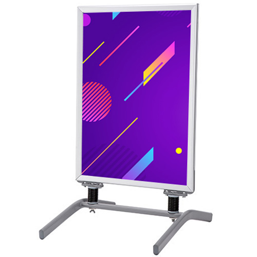 Outdoor Poster Stand With Steel Feet
