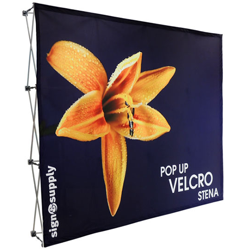 SD Pop-up velcro stena