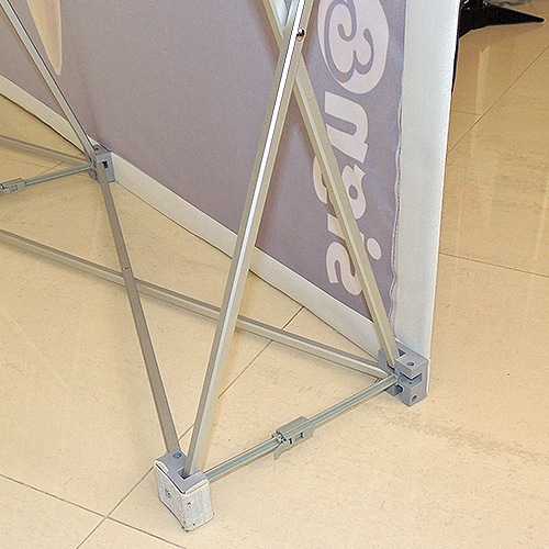 SD Pop-up velcro stena - podnožje