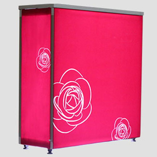 Pop-up tekstilni LED pult