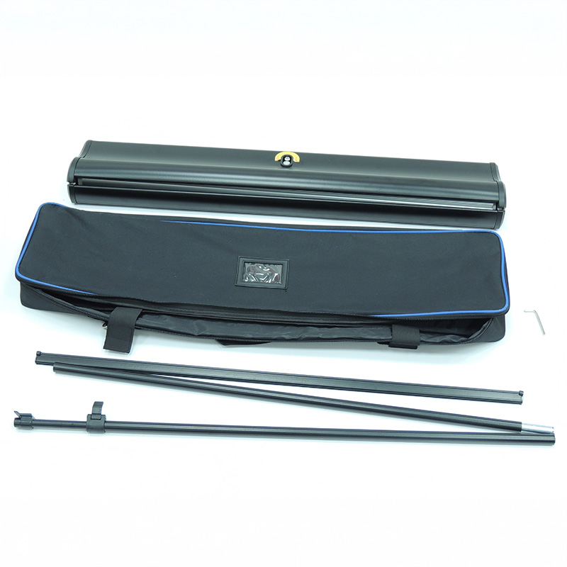 MH Roll-up Elite Black - sestavni deli.