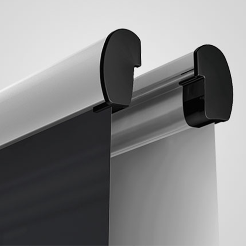 Outdoor Double-sided Roll-up - zgornje vpetje.