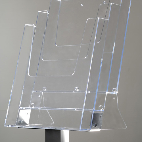 Stojalo za prospekte 3 x A4 - izgled stojala