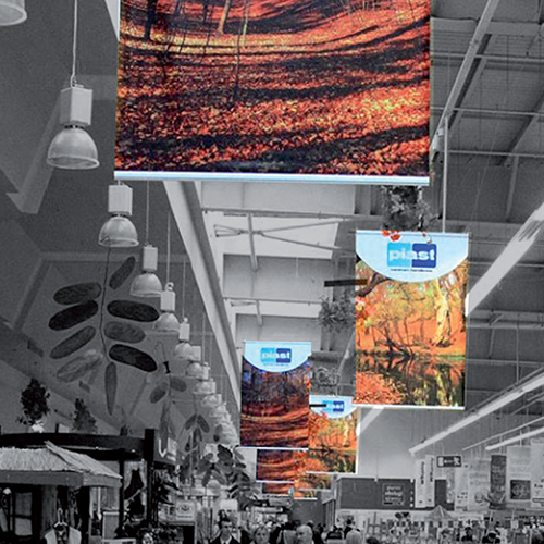 Aluminijaste letve za plakate