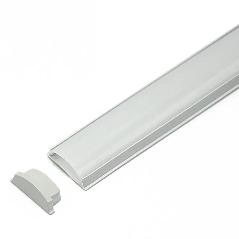 Alu LED profili A043 z zaključkom