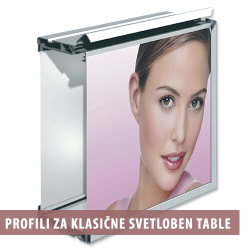 profili za klasične svetlobne table