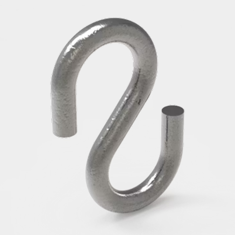 Connecta - kovinski S kavelj 40 x 4 mm (166150)