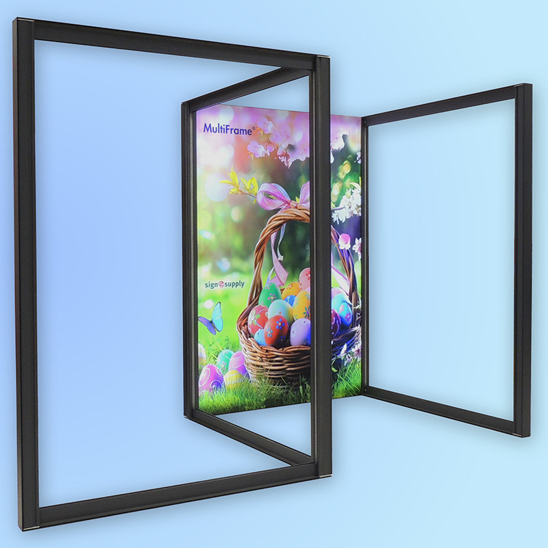 Primer postavitve osvetljene grafike na delu profila.