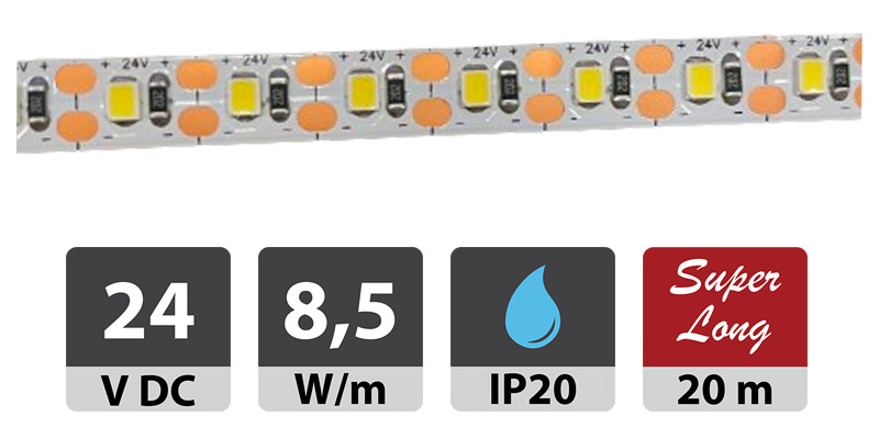 LED trakovi KD-2835-NWP-100 Super Long