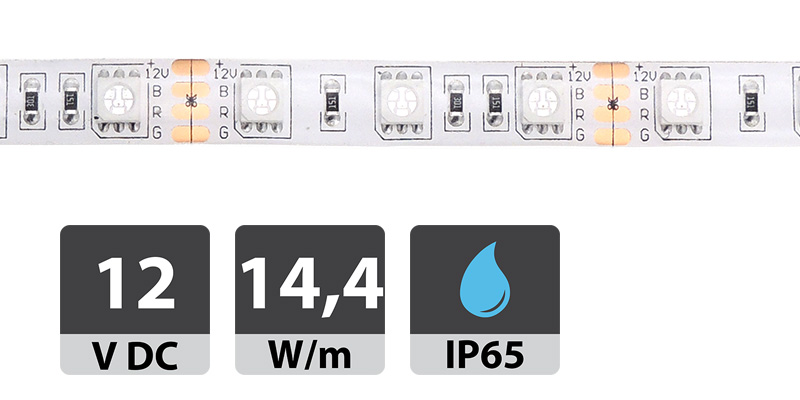 LED trak MN-5050 WP-60-RGB