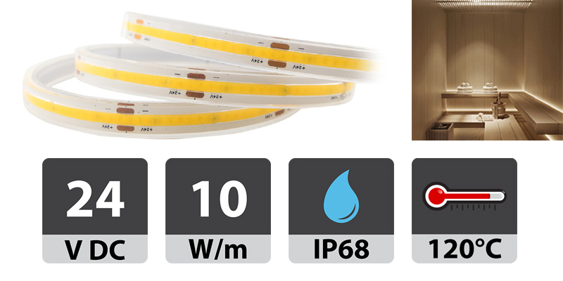 Trakovi LED MN-Sauna WP-320