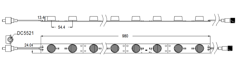 MN-S-type2835 Optics NWP-20-W