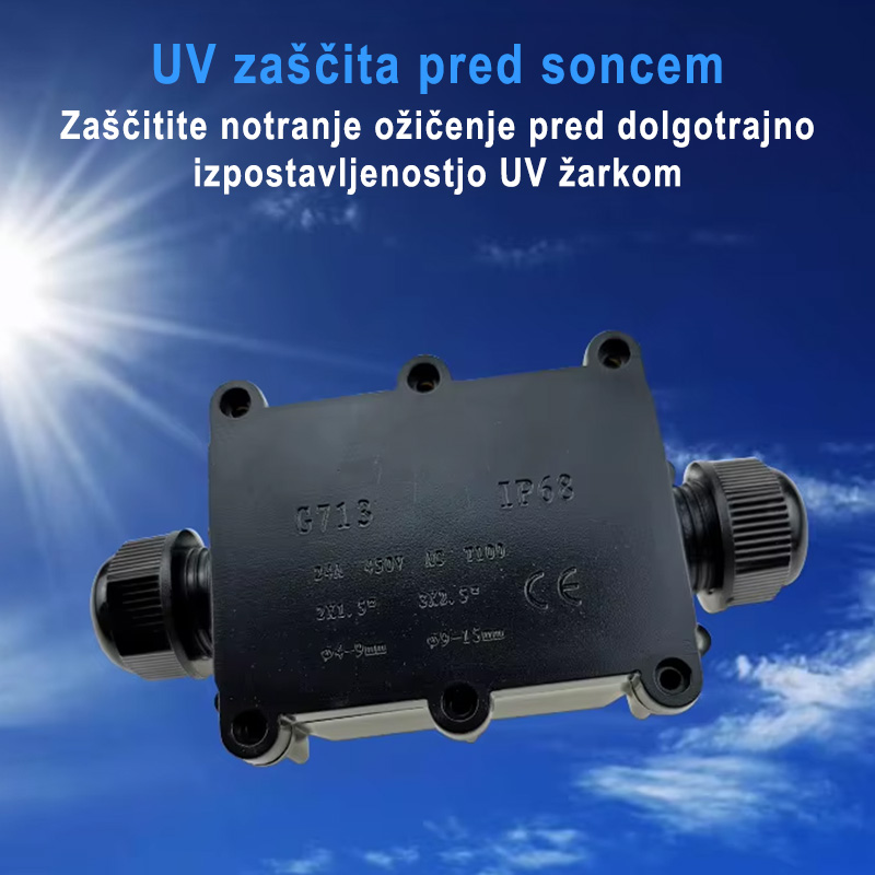 Vodoodporna razvodna omarica serije G713 - UV zaščita