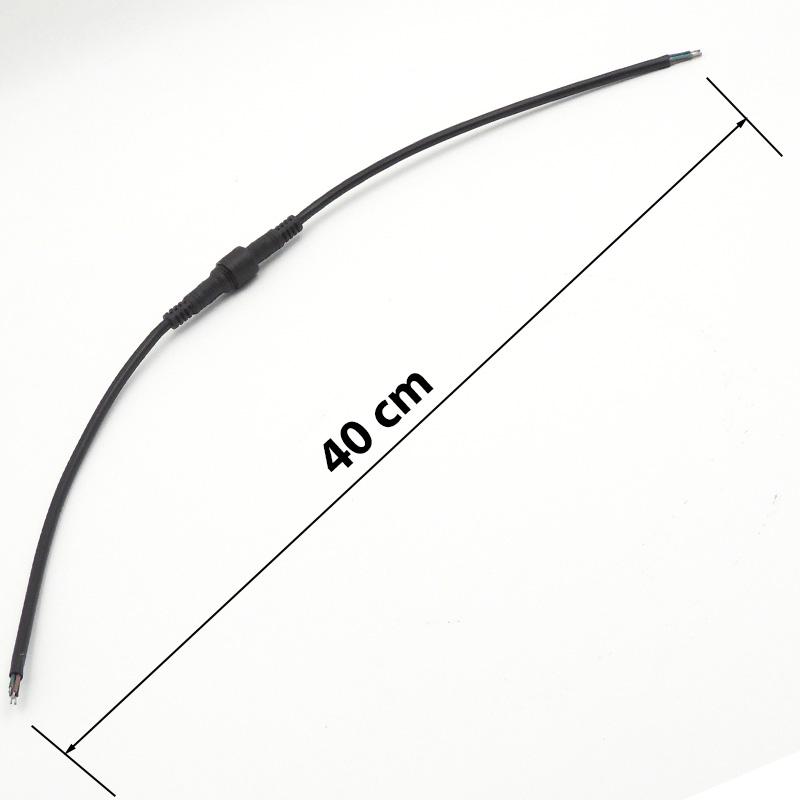 Konektor 4-pin 20cm 22 AWG IP67 M+Ž