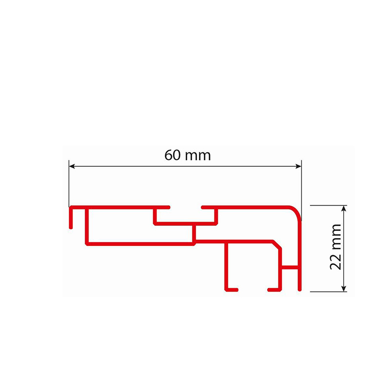 LED Display profil 10/1 - dimenzije.