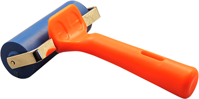 valjček za folije oranžno moder