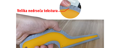 Velika nedrseča tekstura