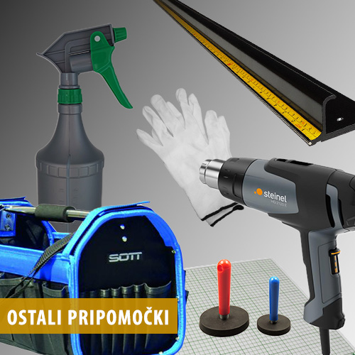 pripomočki za pripravo folije