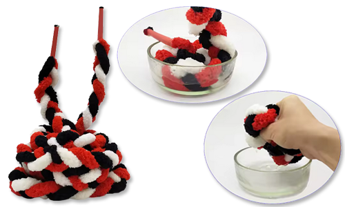 Velika zmožnost absorbcije vode